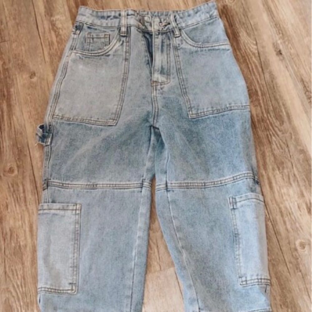 Trendy Cargo Jeans